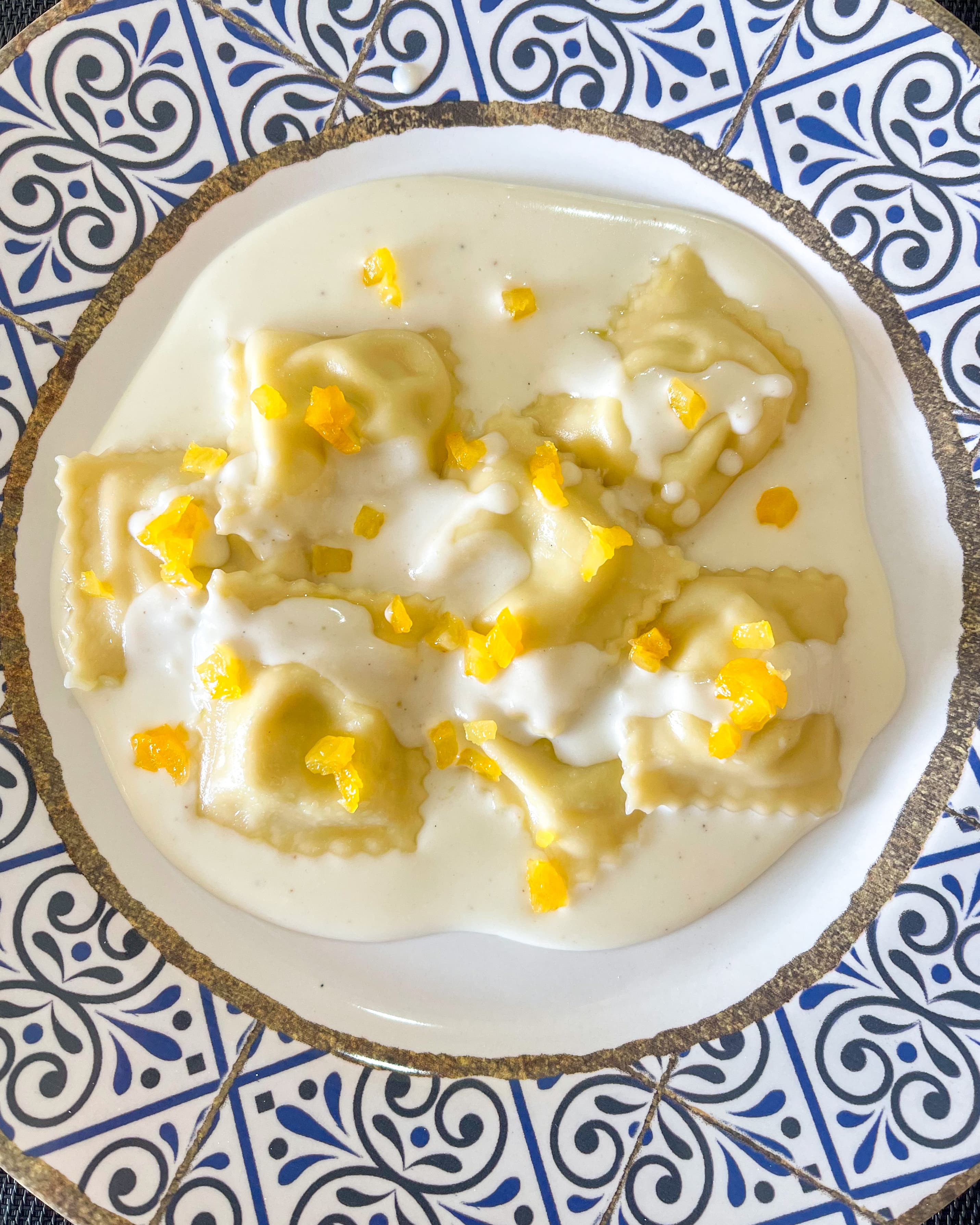 Ravioli de Gorgonzola e Damasco — foto 2